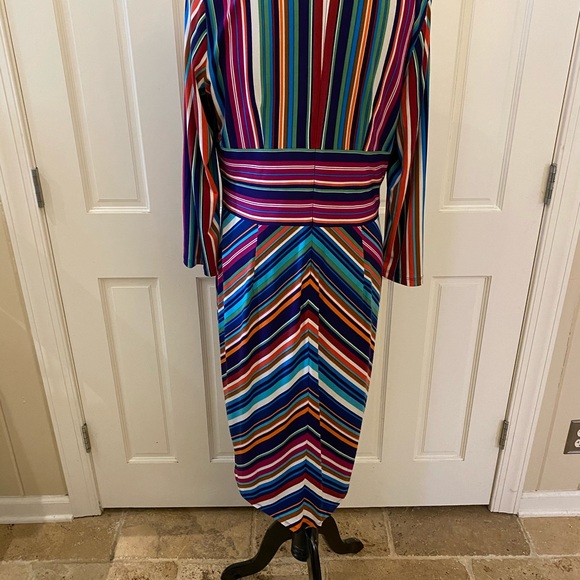 Maggie L Midi Stripe Dress - Picture 4 of 7
